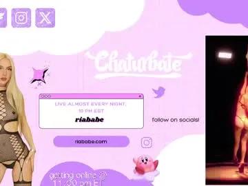 riababe on Chaturbate